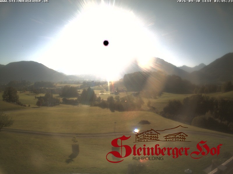 Archiv Foto Webcam Ruhpolding: Gästehaus Steinberger Hof