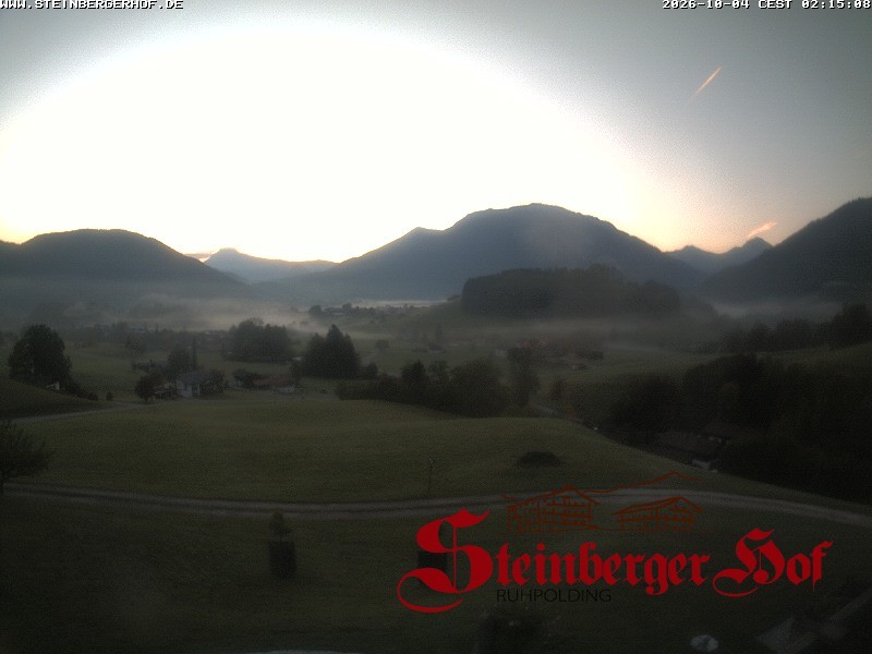 Archiv Foto Webcam Ruhpolding: Gästehaus Steinberger Hof