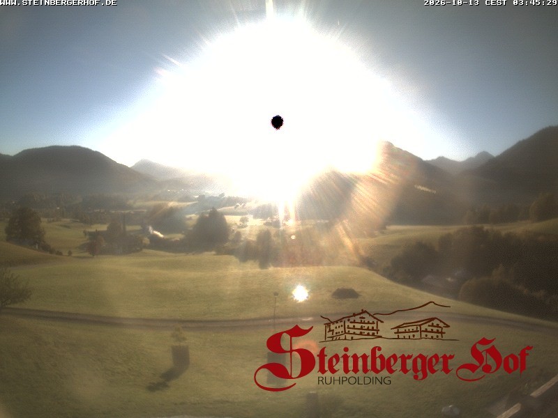 Archiv Foto Webcam Ruhpolding: Gästehaus Steinberger Hof