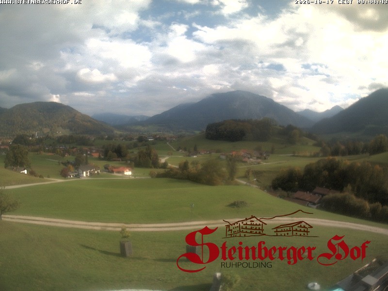 Archiv Foto Webcam Ruhpolding: Gästehaus Steinberger Hof