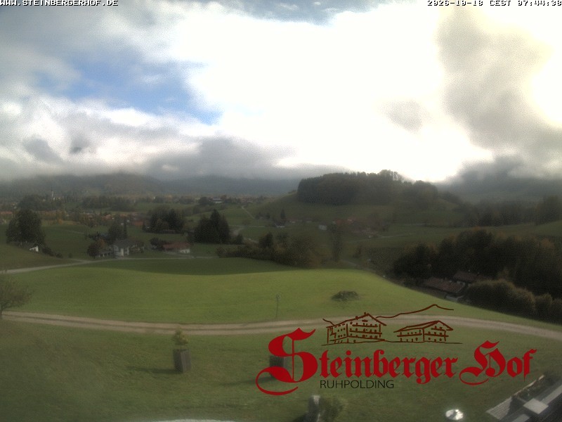Archiv Foto Webcam Ruhpolding: Gästehaus Steinberger Hof