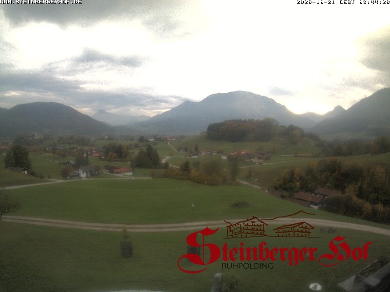 Archiv Foto Webcam Ruhpolding: Gästehaus Steinberger Hof