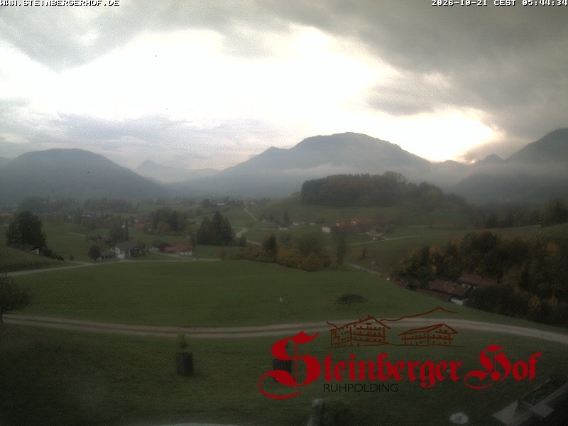 Archiv Foto Webcam Ruhpolding: Gästehaus Steinberger Hof