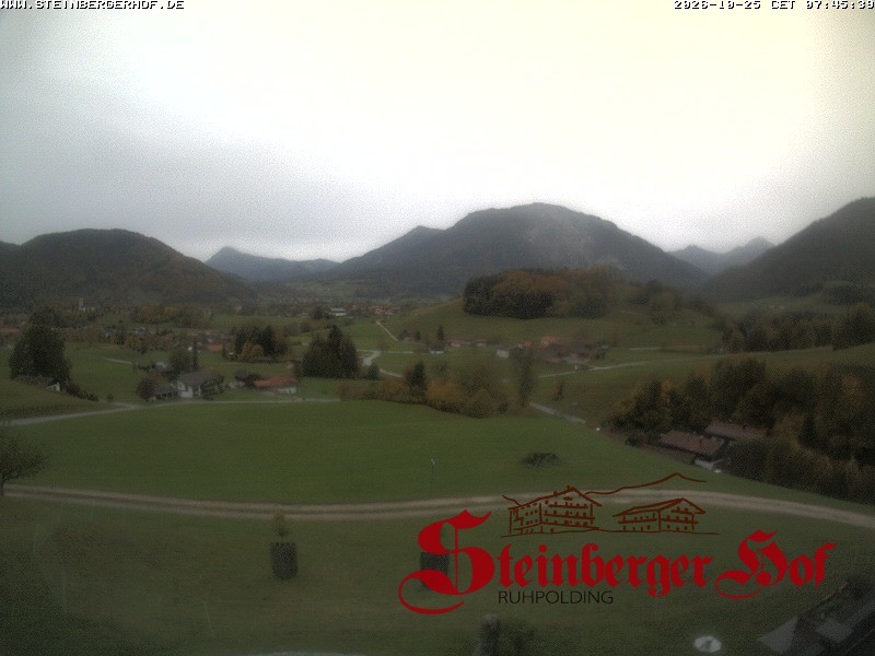 Archiv Foto Webcam Ruhpolding: Gästehaus Steinberger Hof
