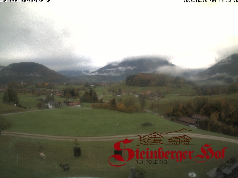 Archiv Foto Webcam Ruhpolding: Gästehaus Steinberger Hof