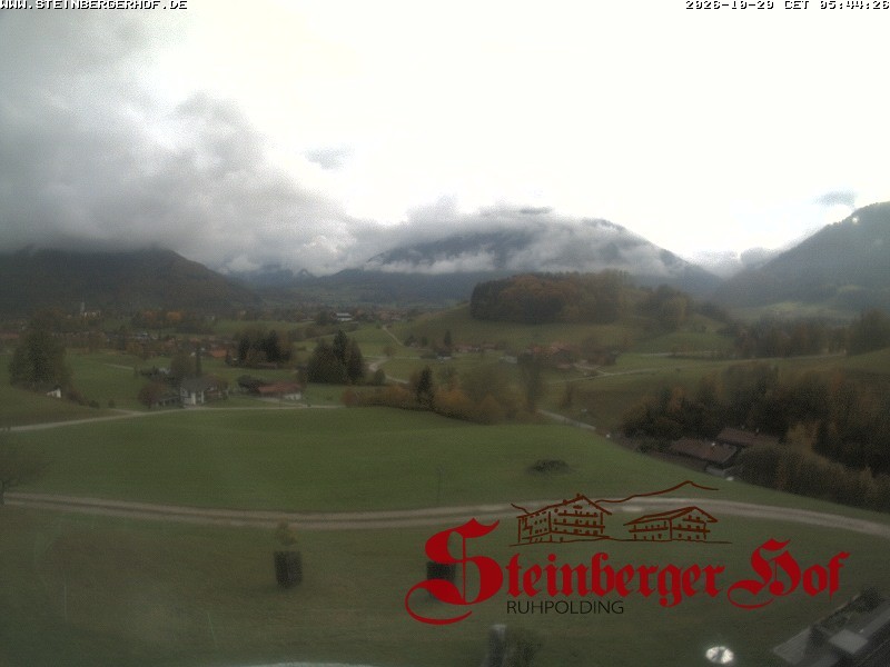Archiv Foto Webcam Ruhpolding: Gästehaus Steinberger Hof