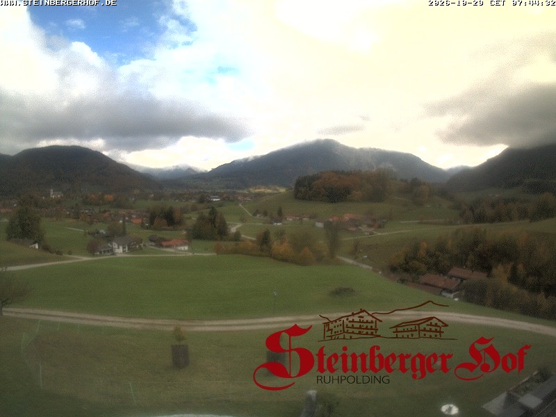 Archiv Foto Webcam Ruhpolding: Gästehaus Steinberger Hof