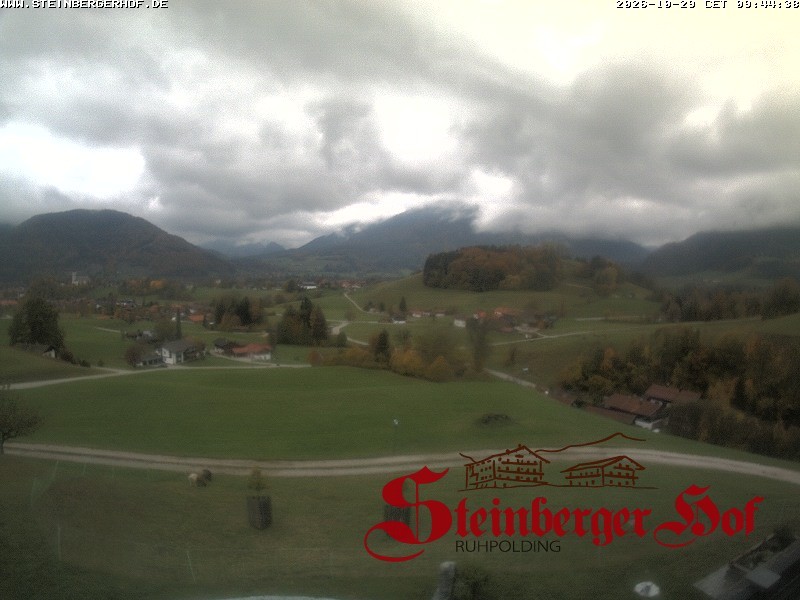 Archiv Foto Webcam Ruhpolding: Gästehaus Steinberger Hof