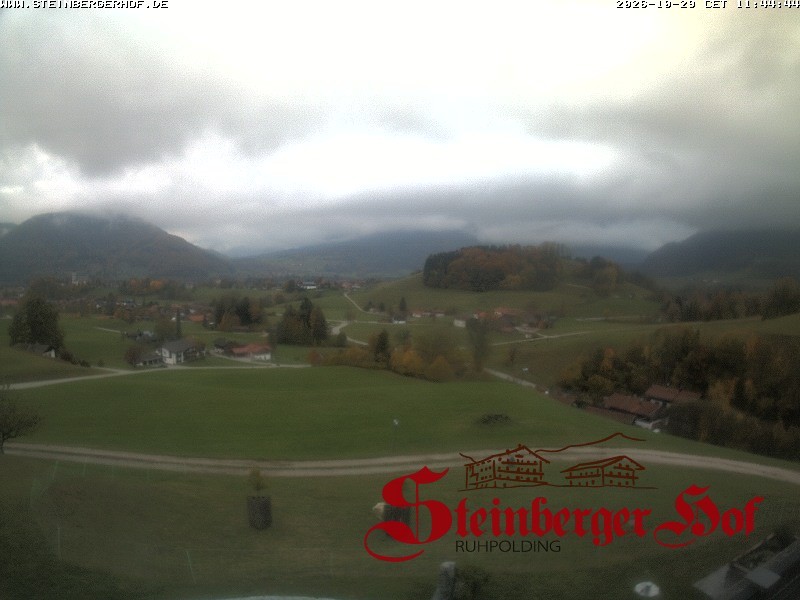 Archiv Foto Webcam Ruhpolding: Gästehaus Steinberger Hof