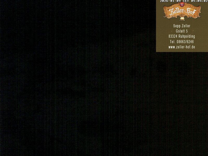 Archiv Foto Webcam Ruhpolding: Blick vom Zeller Hof