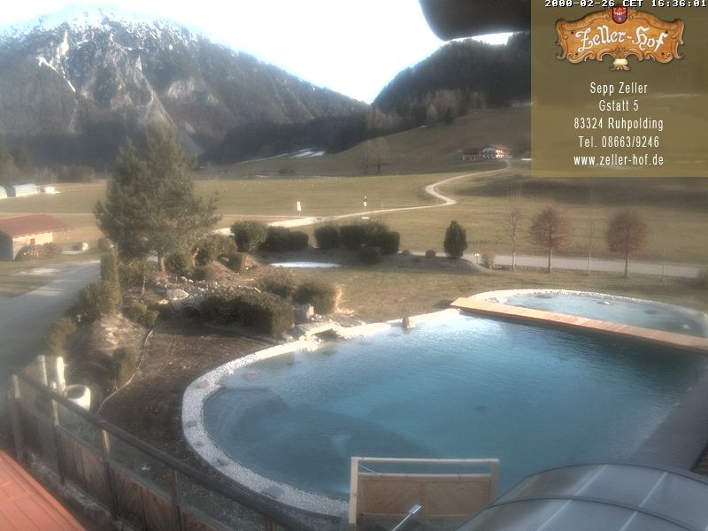 Archived image Webcam Hotel Zeller Hof