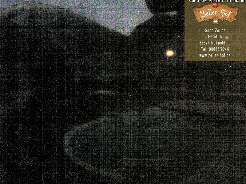 Archived image Webcam Hotel Zeller Hof