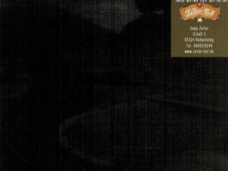 Archiv Foto Webcam Ruhpolding: Blick vom Zeller Hof