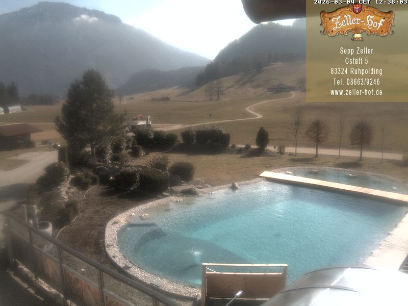 Archived image Webcam Hotel Zeller Hof