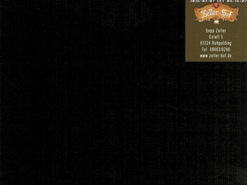 Archiv Foto Webcam Ruhpolding: Blick vom Zeller Hof