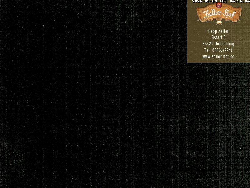 Archiv Foto Webcam Ruhpolding: Blick vom Zeller Hof