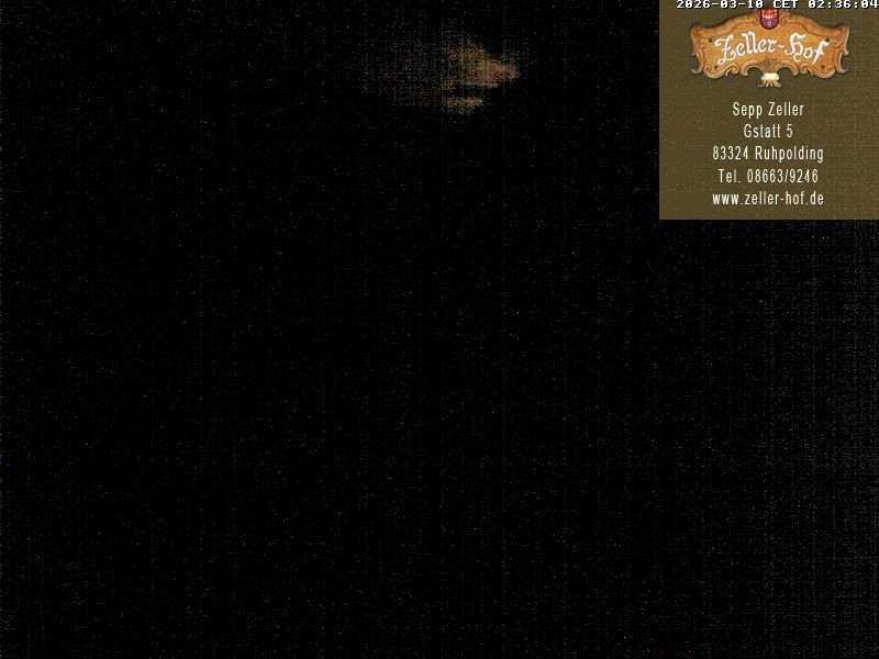 Archiv Foto Webcam Ruhpolding: Blick vom Zeller Hof