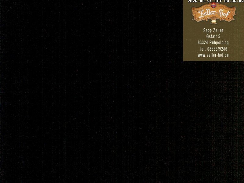 Archiv Foto Webcam Ruhpolding: Blick vom Zeller Hof