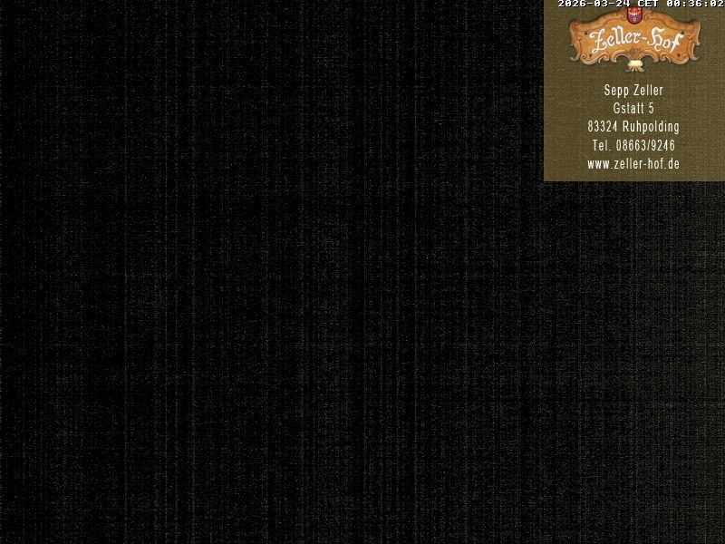 Archiv Foto Webcam Ruhpolding: Blick vom Zeller Hof