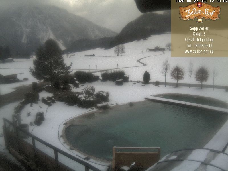Archived image Webcam Hotel Zeller Hof