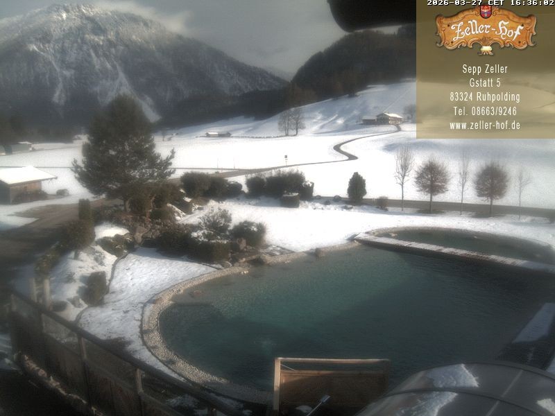 Archived image Webcam Hotel Zeller Hof