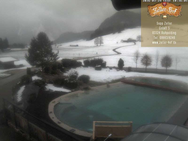 Archived image Webcam Hotel Zeller Hof