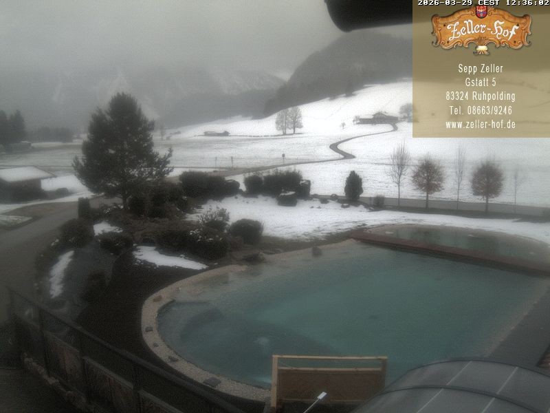 Archived image Webcam Hotel Zeller Hof