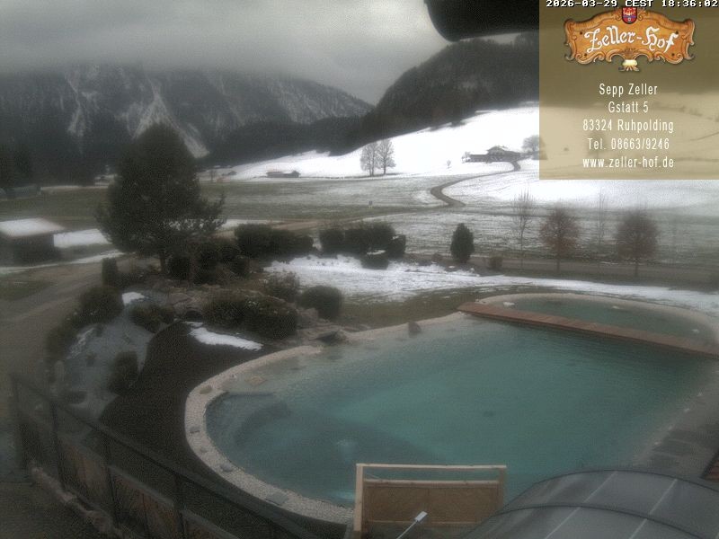 Archived image Webcam Hotel Zeller Hof