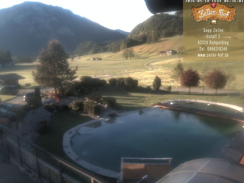 Archived image Webcam Hotel Zeller Hof