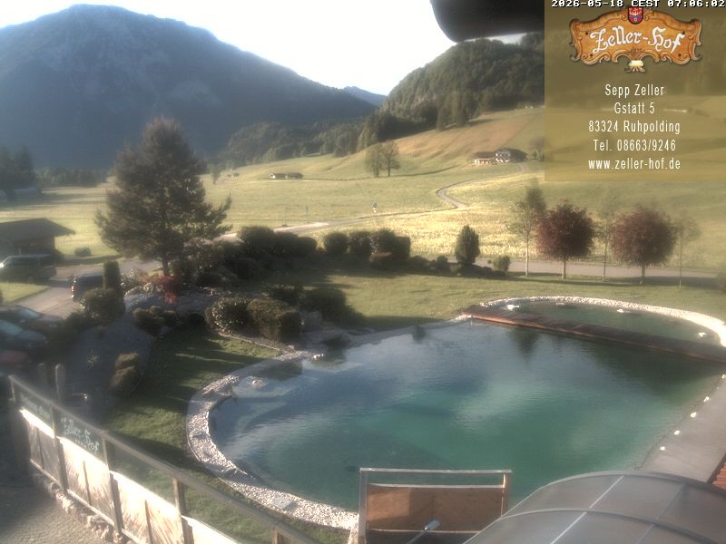 Archived image Webcam Hotel Zeller Hof