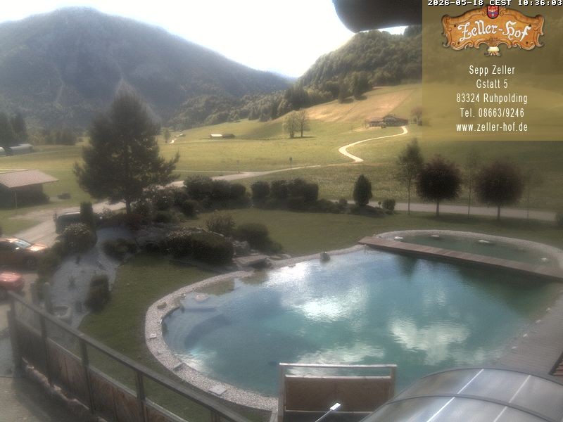 Archived image Webcam Hotel Zeller Hof