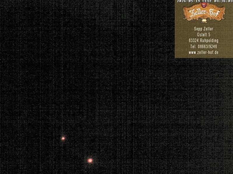 Archiv Foto Webcam Ruhpolding: Blick vom Zeller Hof