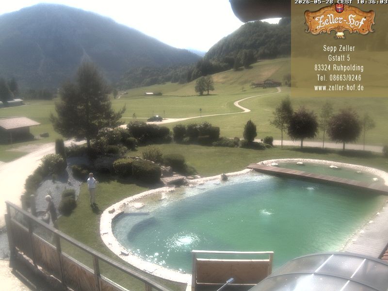 Archived image Webcam Hotel Zeller Hof