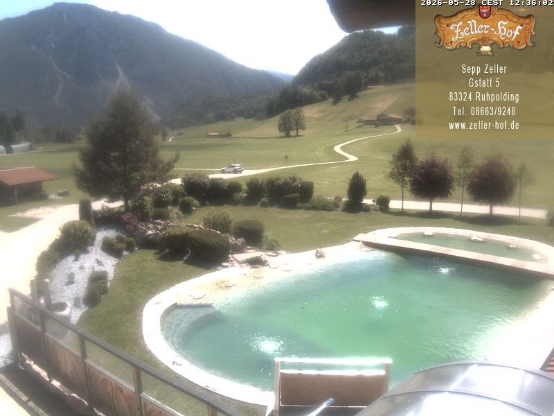 Archived image Webcam Hotel Zeller Hof