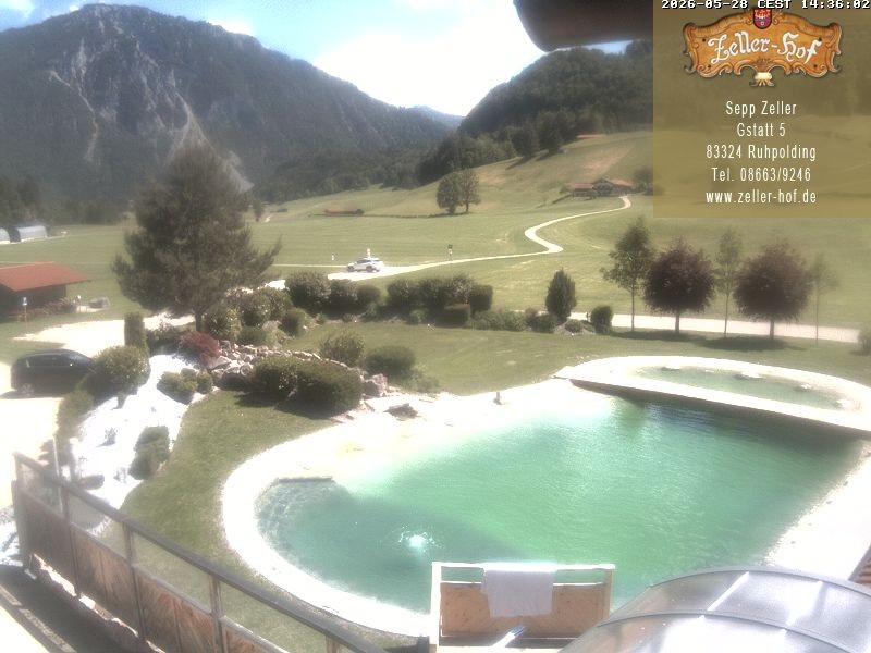 Archived image Webcam Hotel Zeller Hof