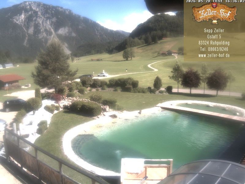 Archived image Webcam Hotel Zeller Hof