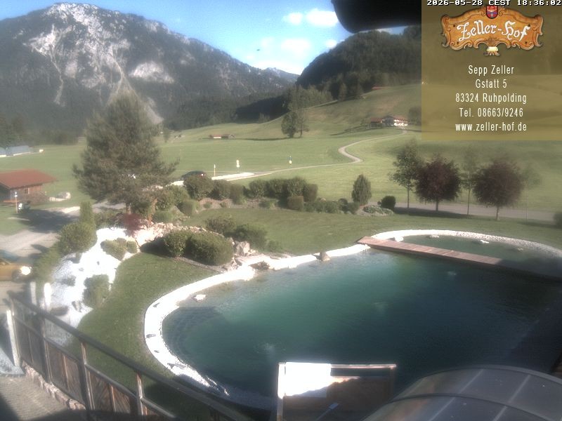 Archived image Webcam Hotel Zeller Hof