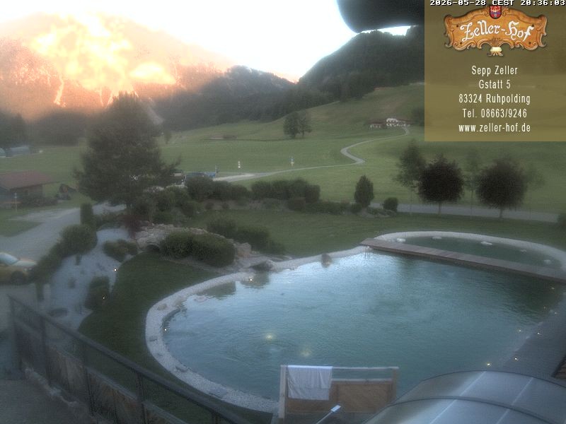 Archived image Webcam Hotel Zeller Hof