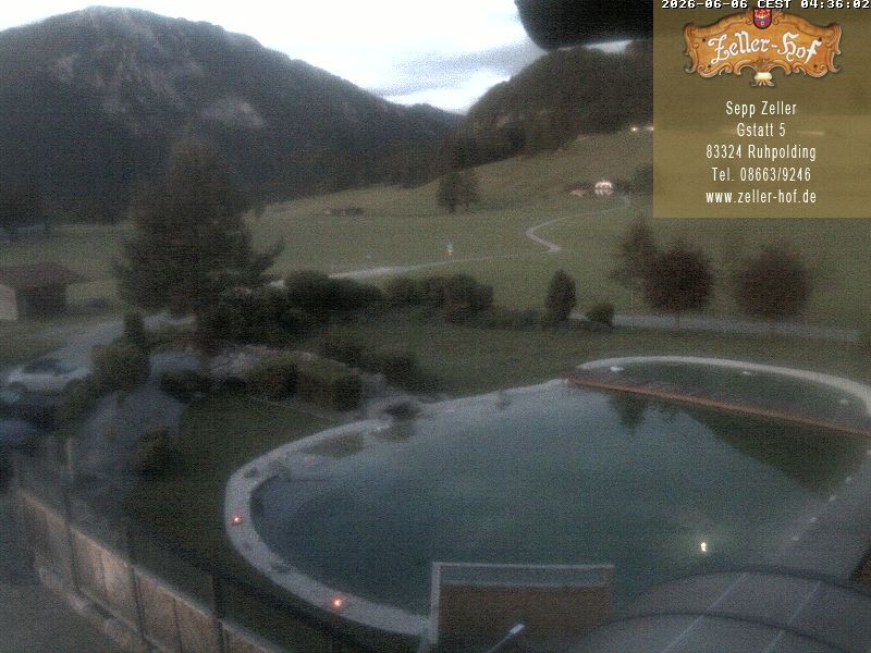 Archived image Webcam Hotel Zeller Hof