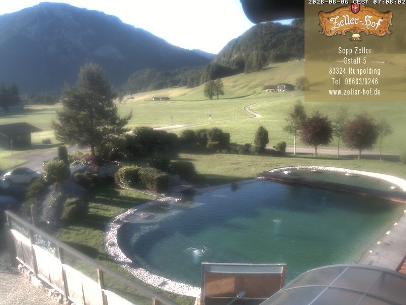 Archived image Webcam Hotel Zeller Hof
