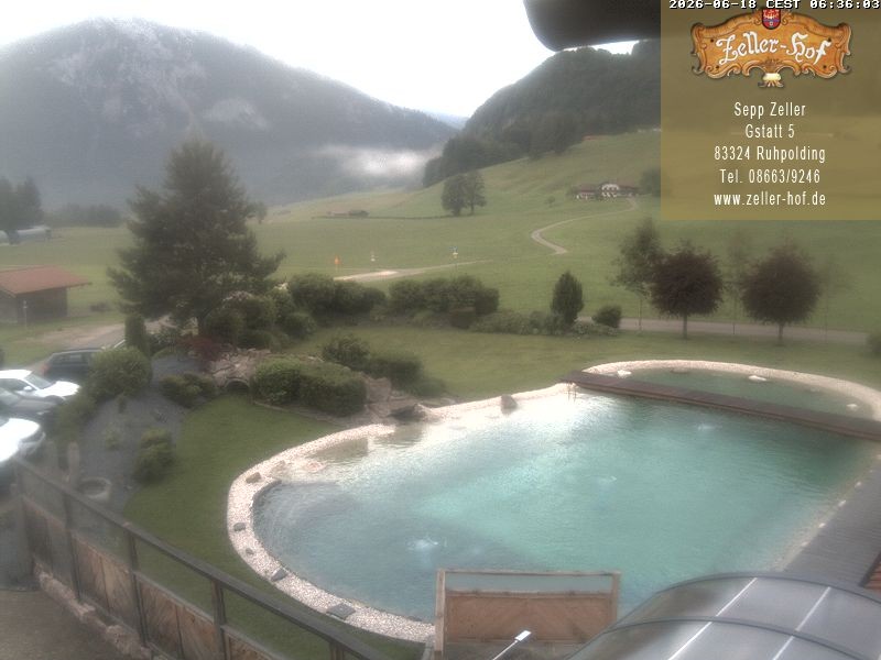 Archived image Webcam Hotel Zeller Hof