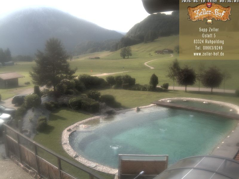 Archived image Webcam Hotel Zeller Hof