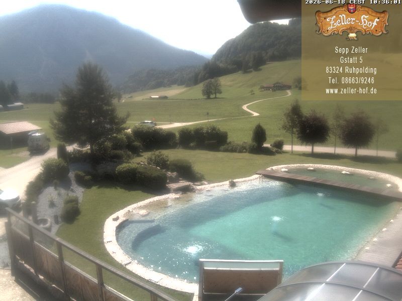 Archived image Webcam Hotel Zeller Hof