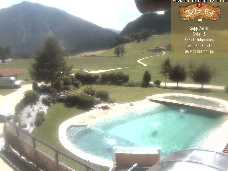 Archived image Webcam Hotel Zeller Hof