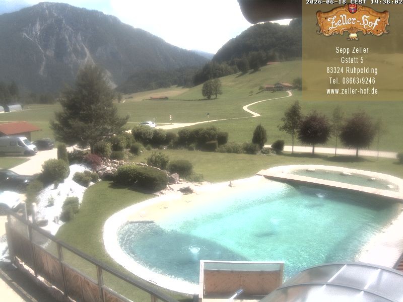 Archived image Webcam Hotel Zeller Hof