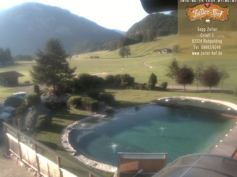 Archived image Webcam Hotel Zeller Hof