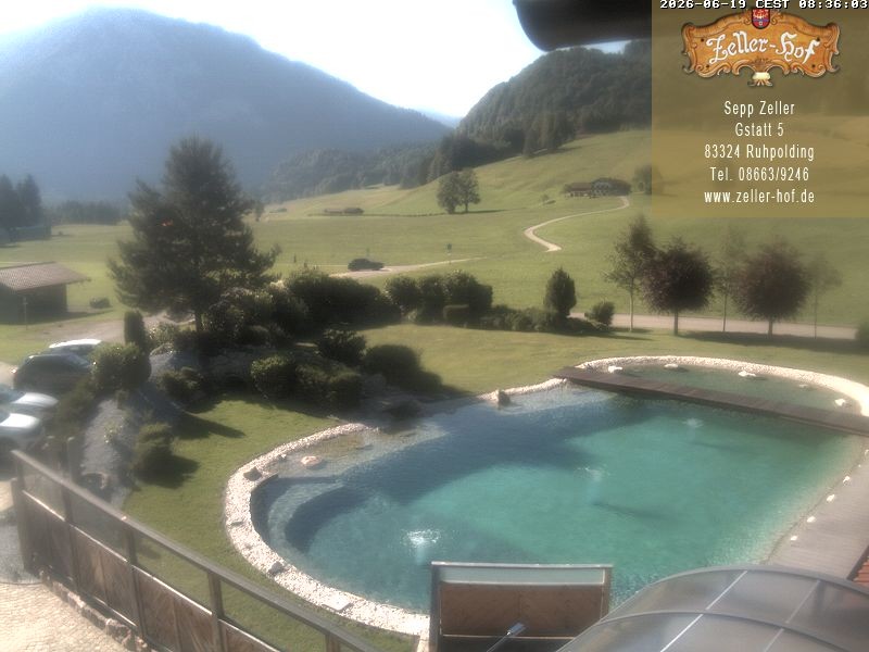 Archived image Webcam Hotel Zeller Hof