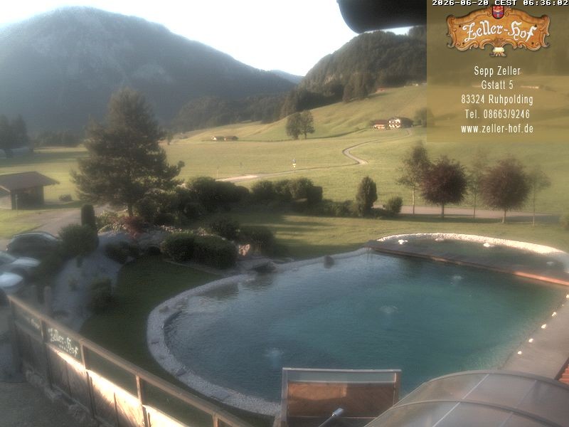 Archived image Webcam Hotel Zeller Hof