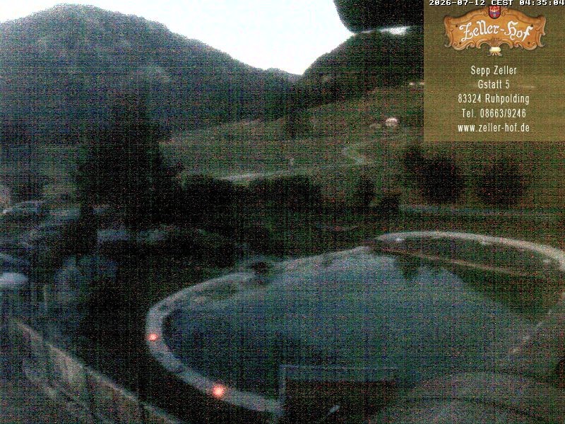 Archived image Webcam Hotel Zeller Hof
