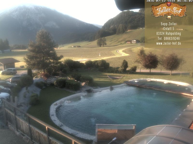 Archived image Webcam Hotel Zeller Hof